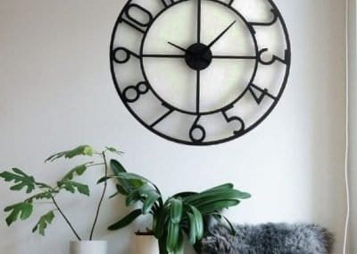 Modern Wooden Wall Clock
